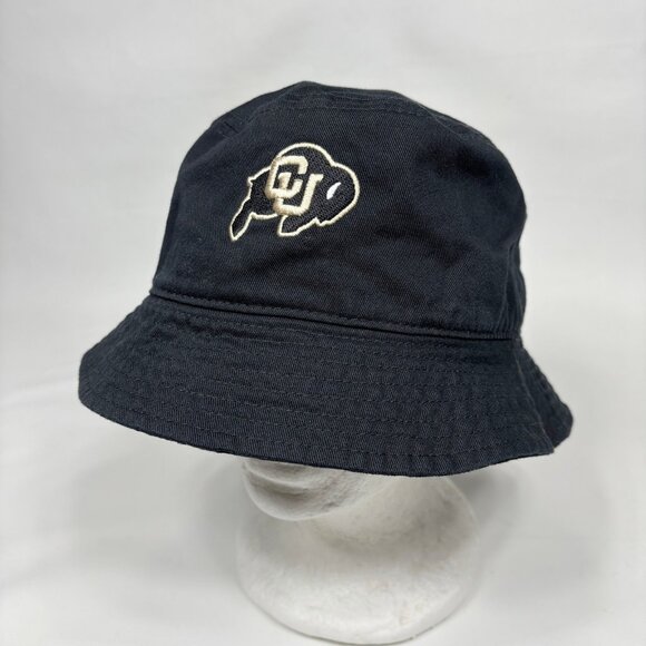 University of Colorado Boulder CU Buffaloes Nike Black Bucket Hat Adult SM/Med - Picture 1 of 6